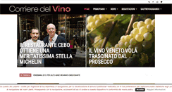 Desktop Screenshot of corrieredelvino.it